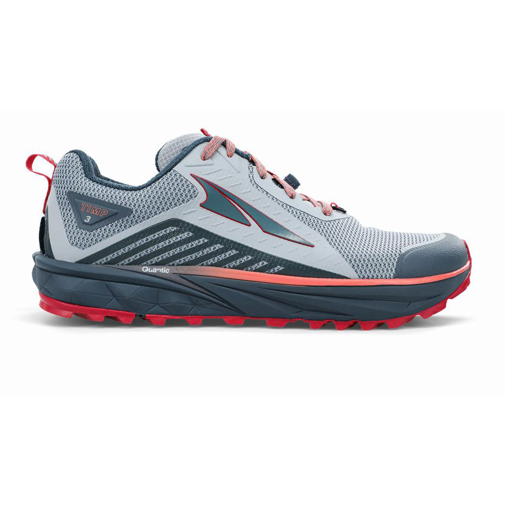 Altra Trailrunning Schuhe Damen - Timp 3 - Grau/Rosa 902MBQDZN